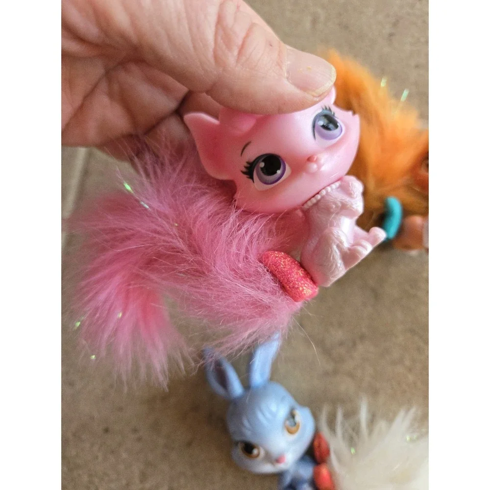 3Disney Palace Pets Princess Beauty Cat Berry Sultan Furry Tail Friends Toy